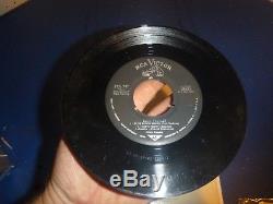 ELVIS PRESLEY on RCA EPA-747 Rare Label EP 45 Record Matches Cover