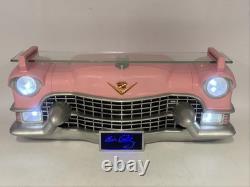 ELVIS Pink Cadillac FRONT END Lights Up With Glass Shelf Super Rare Item 18