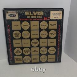 ELVIS RARE swatch, The Other Sides VOL 2 No Portrait Included 4 LP's LPM-6402