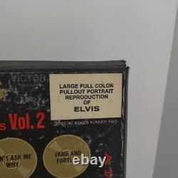 ELVIS RARE swatch, The Other Sides VOL 2 No Portrait Included 4 LP's LPM-6402