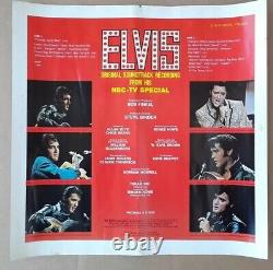 ELVIS Rare Original Factory Album Slick / 68 Comeback / RCA / Steve Binder