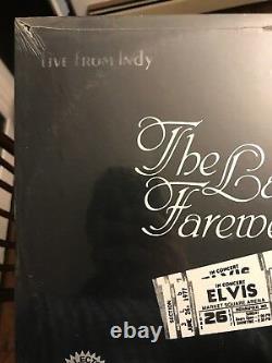 ELVIS THE LAST FAREWELL 2- LP SET B&W Version Extremely Rare And SEALED