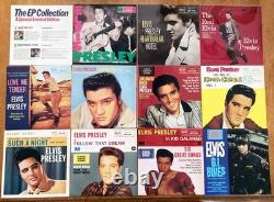ELVIS The EP Collection Vol 1.11 RARE UK 45 rpm 7 Vinyl EP Record Set 1981