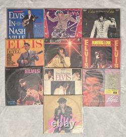 EPICElvis PresleyVinyl Record Lot77 LPsVintageImportsRARE+1st Pressings