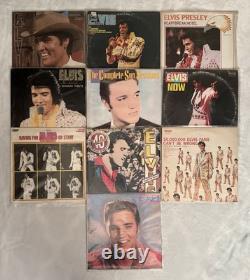 EPICElvis PresleyVinyl Record Lot77 LPsVintageImportsRARE+1st Pressings