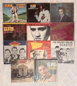 EPICElvis PresleyVinyl Record Lot77 LPsVintageImportsRARE+1st Pressings