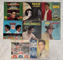 EPICElvis PresleyVinyl Record Lot77 LPsVintageImportsRARE+1st Pressings