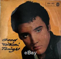 EP 1958 Elvis Presley GOOD ROCKIN´ TONIGHT Export RARE NORWAY RCA EPA 9562 EX