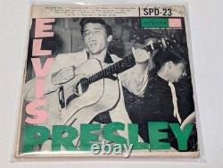 EXTREMELY RARE Elvis Presley SPD-23 Original 1956 RCA Victor PROMO TRIPLE EP 45