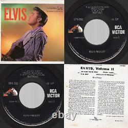 (EX DOS) Elvis Presley Elvis, Volume II RCA Victor EPA-993 Rare 1965