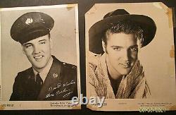 Elivis Presley (rare Early Elvis Promotional Photos) Classic Elvis Presley
