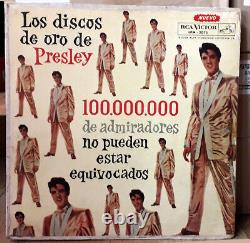 Elvis ARGENTINA 100,000,000 LPM-2075 ULTRA RARE BACKCOVER Check Yours COVER ONLY