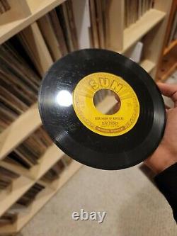 Elvis Blue Moon Of Kentucky/That's All Right 45 OG Misprint Push Marks Rare