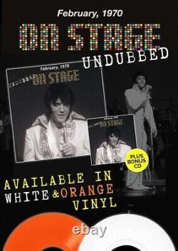 Elvis Collectors ELVIS ON STAGE LP White Vinyl + bonus CD (undubbed) very rare