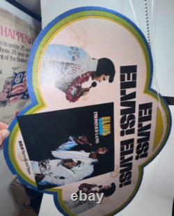 Elvis! Elvis! Elvis! Hanging Store Display 1974 Rare- Stains & Wear, See Clip/pics