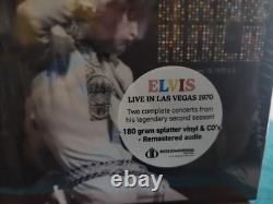 Elvis Grab Hold, February 1970 2LPs & 2 CDs Splatter Vinyl RARE &