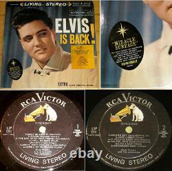 Elvis Is Back LSP-2231 1st press U. S. Living Stereo 1S/1S with MEGA RARE sticker