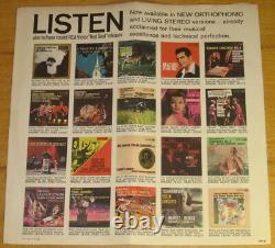 Elvis Is Back LSP-2231 1st press U. S. Living Stereo 1S/1S with MEGA RARE sticker