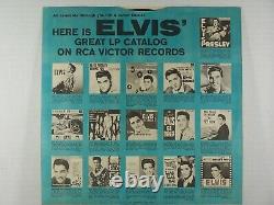 Elvis Kissin'Cousins withRare record store handout photo 1964 RCA LPM 2894 NM