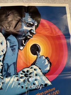 Elvis On Tour Original 1972 Movie Poster 41x27 Vintage RARE Elvis Presley EUC