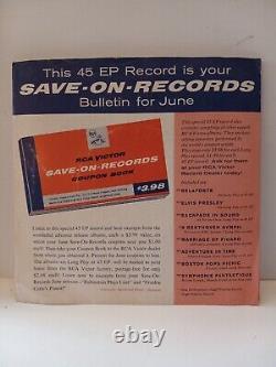 Elvis Preslet EP Promo Only SPA-7-27 SAV-ON-RECORDS Original VG+ Rare