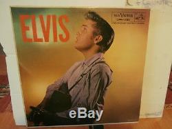 Elvis PresleyElvislp12or. Usa. 1956.1. Ère press-rca lpm1382 very rare