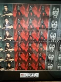 Elvis PresleyUncut Lenticular SheetTV Guide 2002Ltd ED XX/100Super RARE