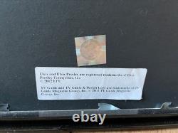 Elvis PresleyUncut Lenticular SheetTV Guide 2002Ltd ED XX/100Super RARE