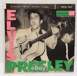 Elvis Presley 1956 Canadian 7 45 EP Rare EPA-747 VG++