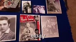 Elvis Presley 1956 Hank Snow Concert Program Very Rare First Ever Known 1950s
