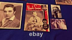 Elvis Presley 1956 Hank Snow Concert Program Very Rare First Ever Known 1950s