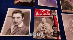 Elvis Presley 1956 Hank Snow Concert Program Very Rare First Ever Known 1950s