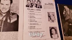 Elvis Presley 1956 Hank Snow Concert Program Very Rare First Ever Known 1950s