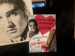 Elvis Presley 1956 Lipstick Teenager Love Ya Fuschia 1950s Rare