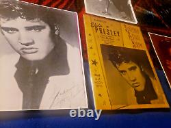 Elvis Presley 1956 Mr Rhythm First Ever Concert Program Very Rare 1950s Excel