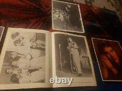 Elvis Presley 1956 Mr Rhythm First Ever Concert Program Very Rare 1950s Excel