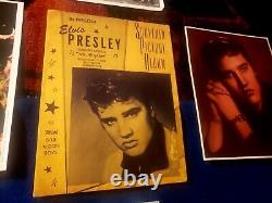 Elvis Presley 1956 Mr Rhythm First Ever Concert Program Very Rare 1950s Excel