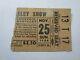 Elvis Presley-1956 November Rare Concert Ticket Stub (louisville Ky)