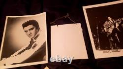 Elvis Presley 1956 Rare Love Me Tender Necklace W Pins W Photos Vintage 1950