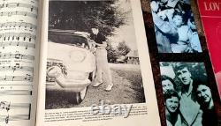 Elvis Presley 1956 Rare Signed Photo With Original Booklets 1956