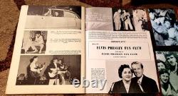 Elvis Presley 1956 Rare Signed Photo With Original Booklets 1956