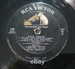 Elvis Presley 1956 Rca Lpm-1254 Mega Rare P. D. Label Very 1st Lp Vg+ / G