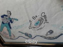 Elvis Presley 1956 Scarf Elvis 1950s Rare From Concert