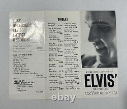 Elvis Presley 1959 RCA Record Catalog Complete Listing Of Elvis ORIGINAL Rare