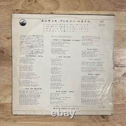 Elvis Presley 1961 10 LP Rare Mono Vinyl with Cover and Notes