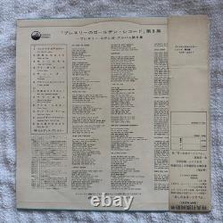 Elvis Presley 1964 japan golden records volume 3 EX LP vinyl with super rare obi