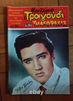 Elvis Presley 1966 Ultra Rare Original Magazine Modern Song