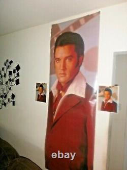 Elvis Presley 1968 Comeback Singer Tv Special Promo Poster 6 Foot Very Rare