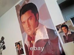 Elvis Presley 1968 Comeback Singer Tv Special Promo Poster 6 Foot Very Rare