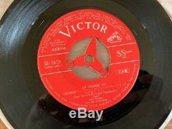 Elvis Presley 1968 Japan SPEEDWAY EP- RARE RED LABEL Japanese EP- MINT VICTOR SS